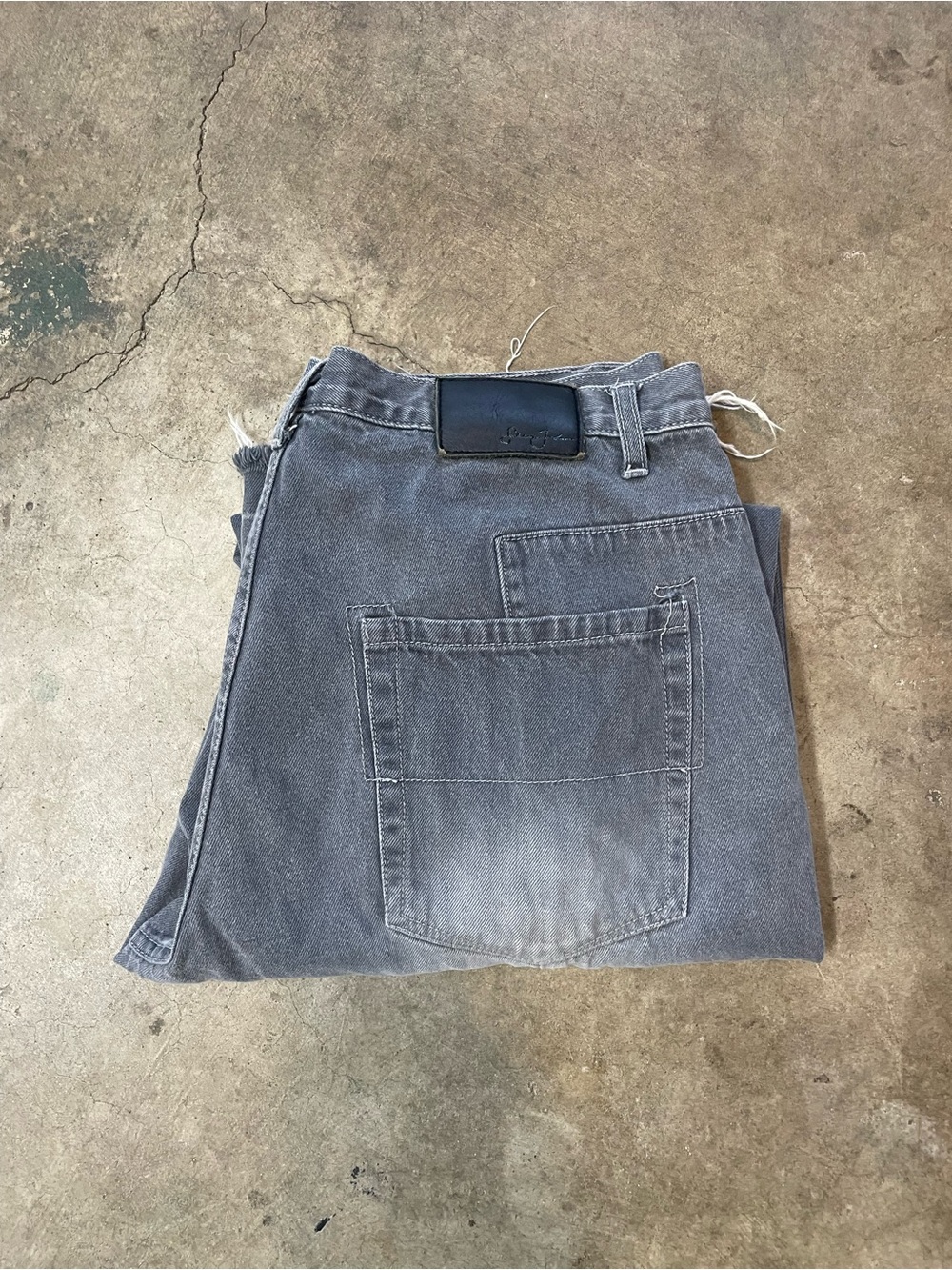Y2K Sean John Baggy Faded Jeans